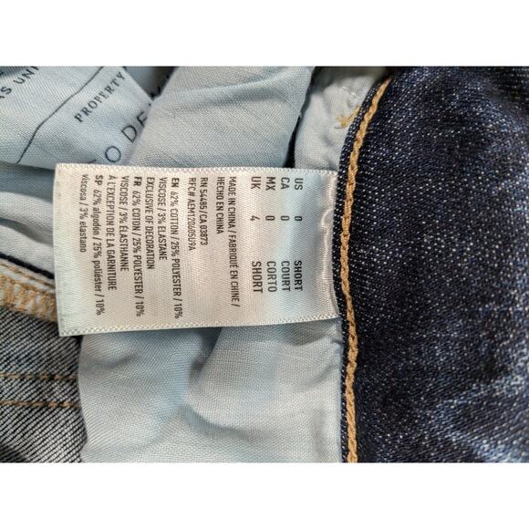 American Eagle Super Super Stretch Hi Rise Jeggings Size 0 Short Petite - Picture 7 of 8